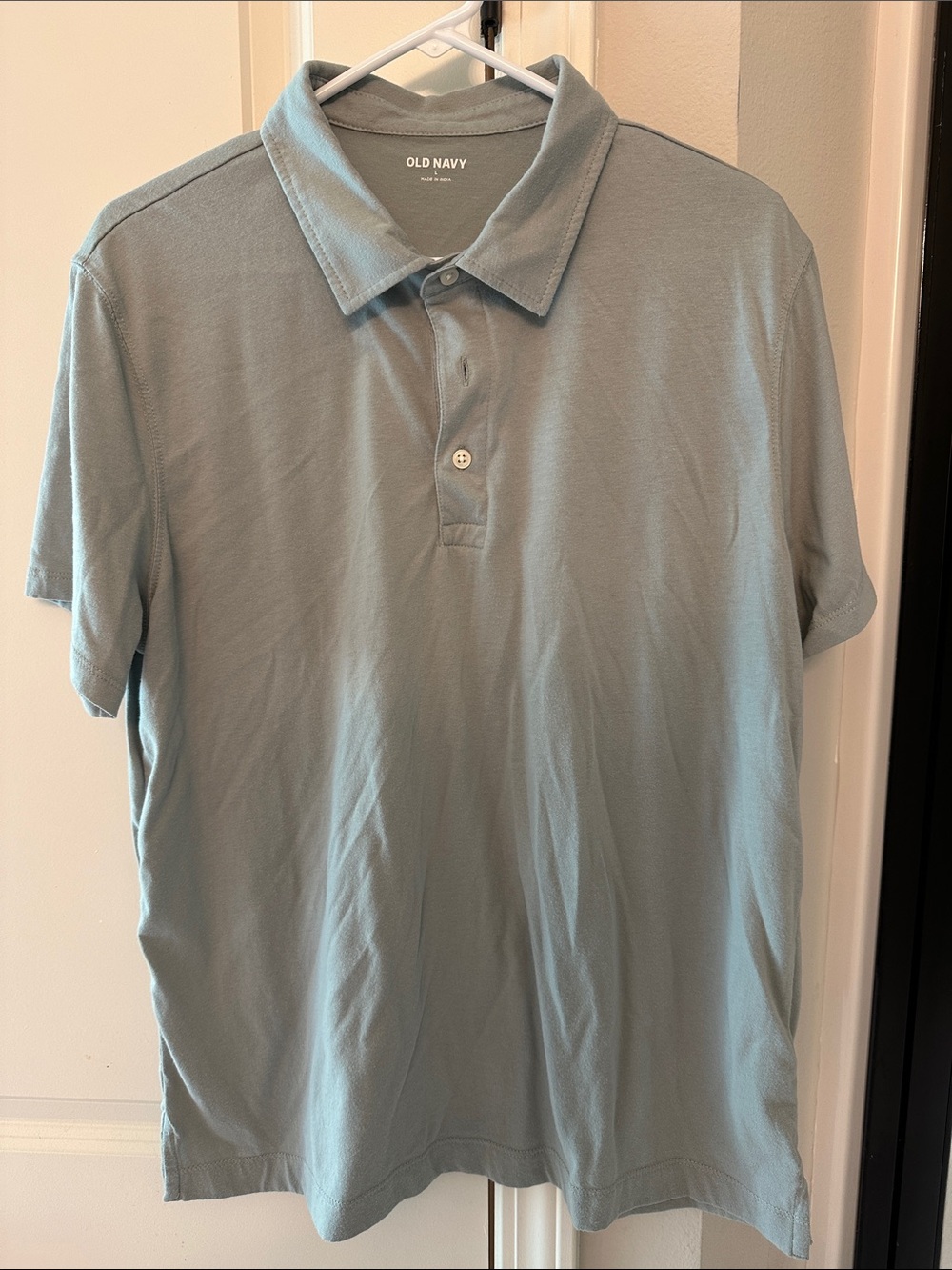 Old Navy Men’s Pale Blue Polo Shirt